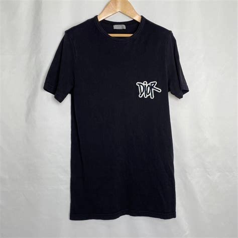 dior shawn stussy t shirt